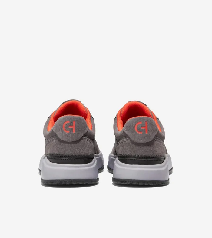 Trainers Men Cole Haan GrandPr Crossover Trainer Pavementcitrus Reddapple Gray Trainers Men Cole Haan GrandPr Crossover Trainer Pavementcitrus Reddapple Gray