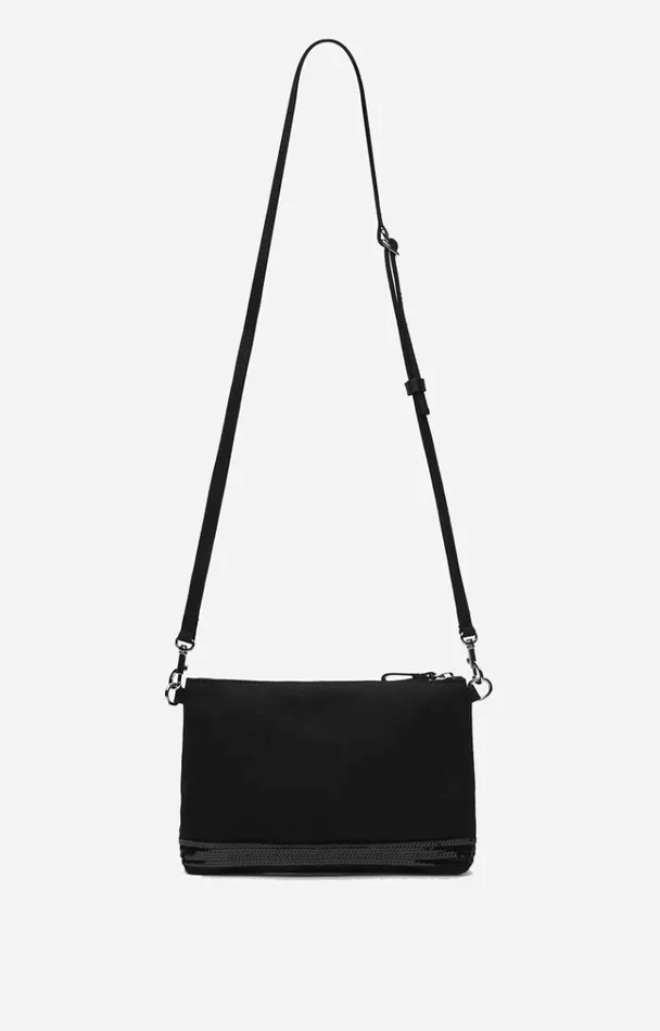 Vanessa Bruno Cases and Puches Women Zipped Clutch Noir Vanessa Bruno Cases and Puches Women Zipped Clutch Noir