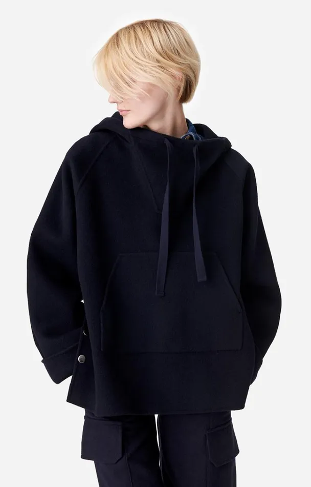 Vanessa Bruno Coats and Jackets Women Atila Jacket Bleu Marine
