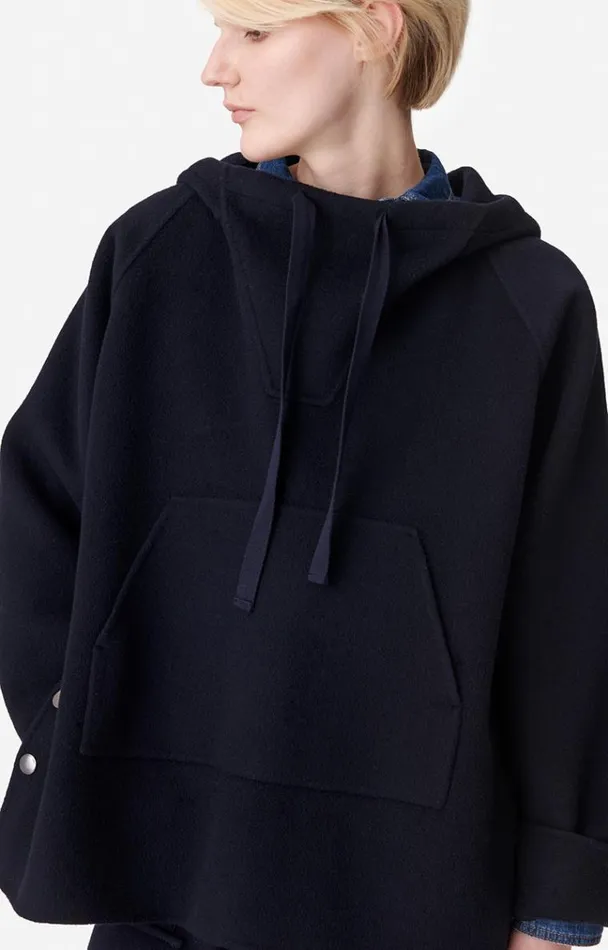 Vanessa Bruno Coats and Jackets Women Atila Jacket Bleu Marine Vanessa Bruno Coats and Jackets Women Atila Jacket Bleu Marine