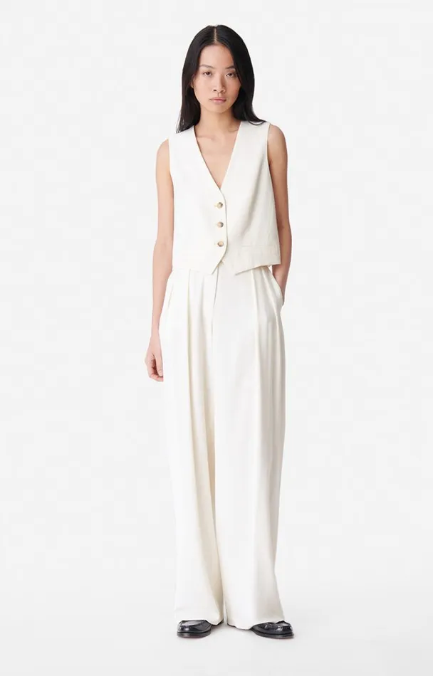 Vanessa Bruno Coats and Jackets Women Benson Jacket Ecru