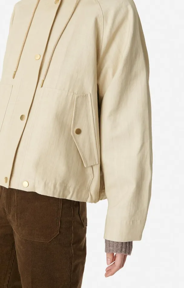 Vanessa Bruno Coats and Jackets Women Bilal Parka Mastic