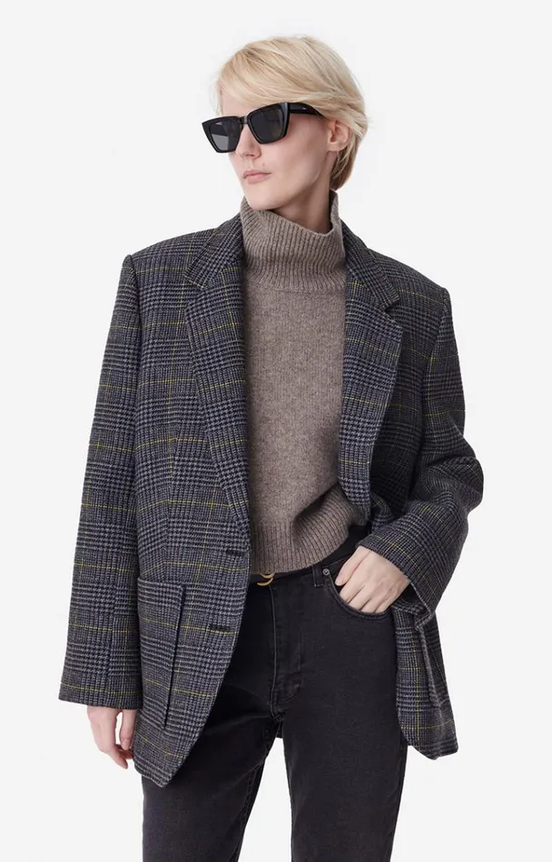 Vanessa Bruno Coats and Jackets Women Bradley Jacket Anthracite