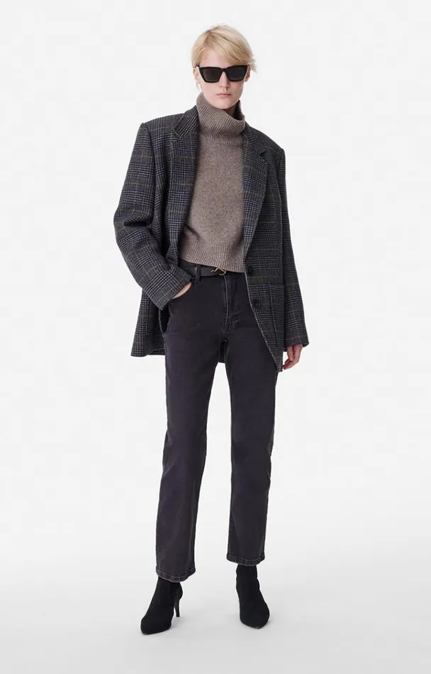 Vanessa Bruno Coats and Jackets Women Bradley Jacket Anthracite