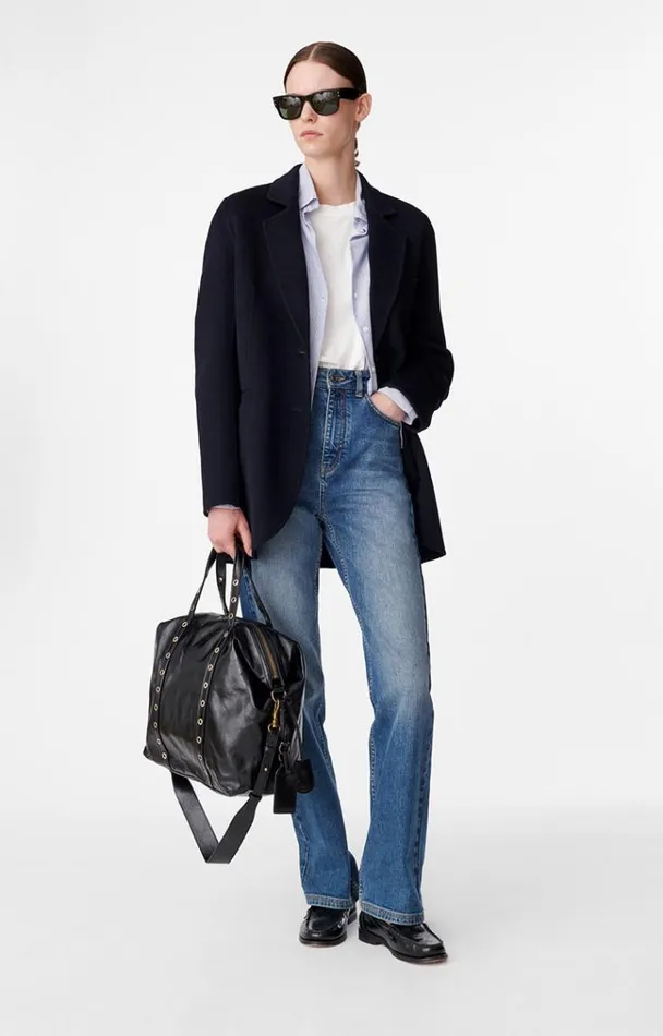 Vanessa Bruno Coats and Jackets Women Marc Jacket Bleu Marine