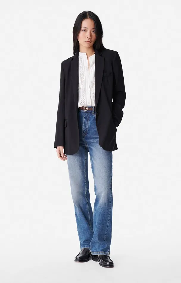 Vanessa Bruno Coats and Jackets Women Tilia Jacket Noir