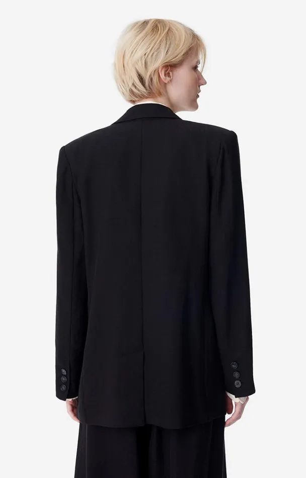Vanessa Bruno Coats and Jackets Women Tilia Jacket Noir