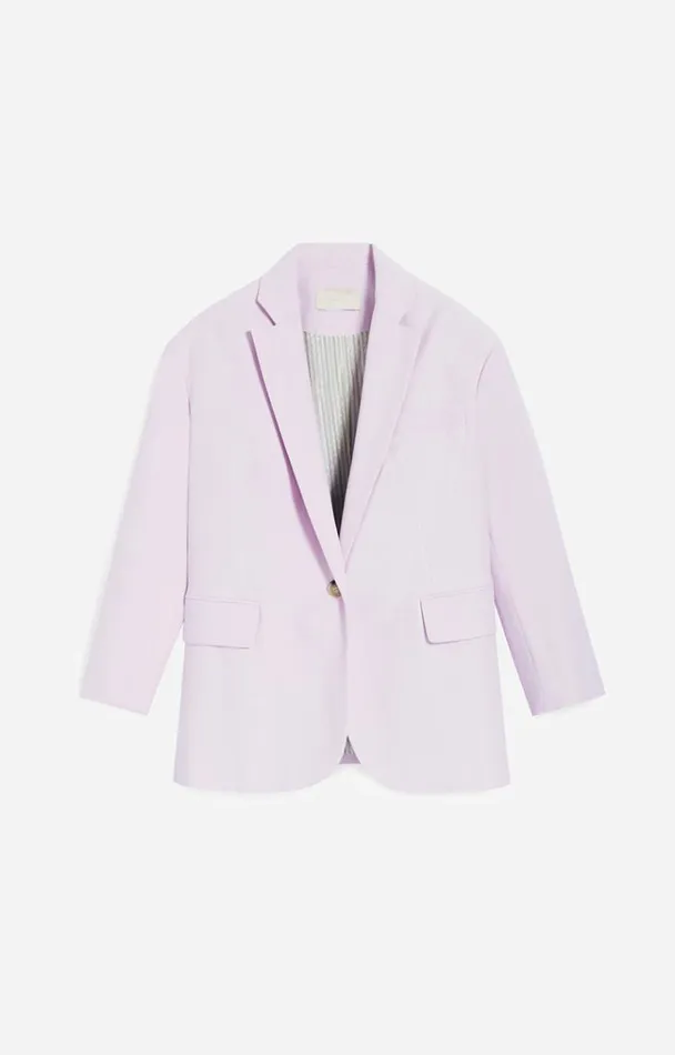 Vanessa Bruno Coats and Jackets Women Virginia Blazer Rosepoudre