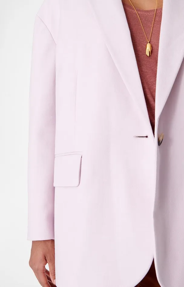 Vanessa Bruno Coats and Jackets Women Virginia Blazer Rosepoudre