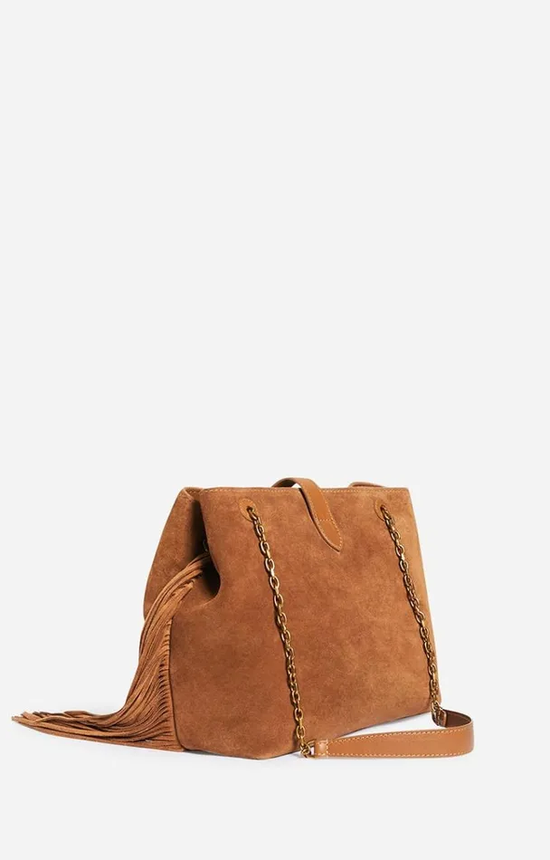 Vanessa Bruno Crossbody Bags Women Cleo Large Bag Havane Vanessa Bruno Crossbody Bags Women Cleo Large Bag Havane