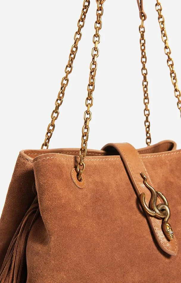 Vanessa Bruno Crossbody Bags Women Cleo Large Bag Havane Vanessa Bruno Crossbody Bags Women Cleo Large Bag Havane