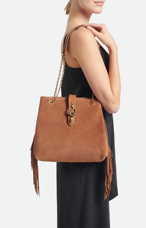 Vanessa Bruno Crossbody Bags Women Cleo Large Bag Havane Vanessa Bruno Crossbody Bags Women Cleo Large Bag Havane