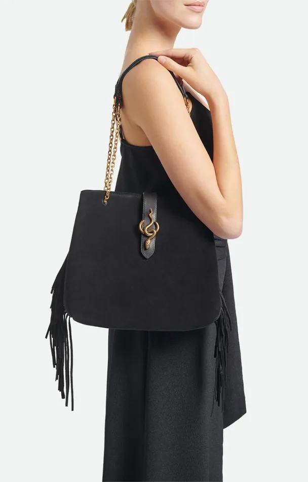 Vanessa Bruno Crossbody Bags Women Cleo Large Bag Noir Vanessa Bruno Crossbody Bags Women Cleo Large Bag Noir