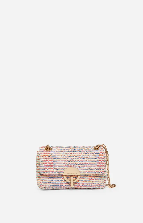 Vanessa Bruno Crossbody Bags Women Cotton Blend Nano Moon Bag Multicolore