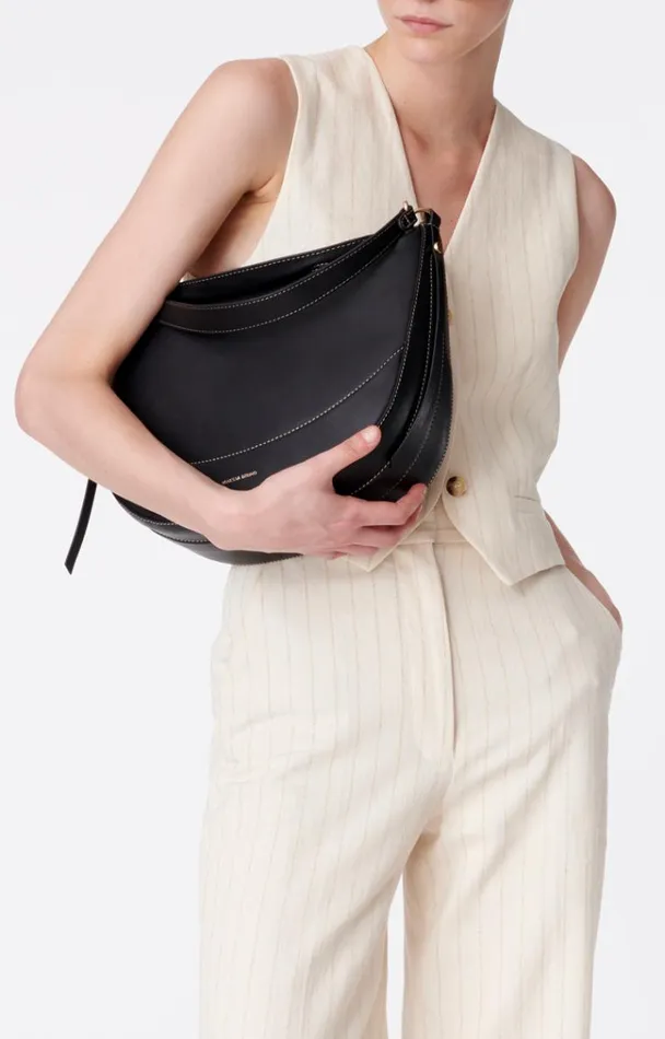 Vanessa Bruno Crossbody Bags Women Daily Bag Noir Vanessa Bruno Crossbody Bags Women Daily Bag Noir