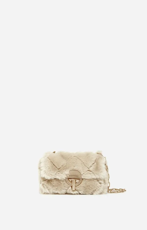 Vanessa Bruno Crossbody Bags Women Fake Fur Nano Moon Bag