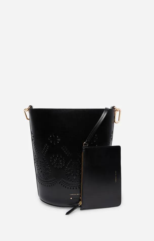 Vanessa Bruno Crossbody Bags Women Holly Bucket Bag Noir Vanessa Bruno Crossbody Bags Women Holly Bucket Bag Noir