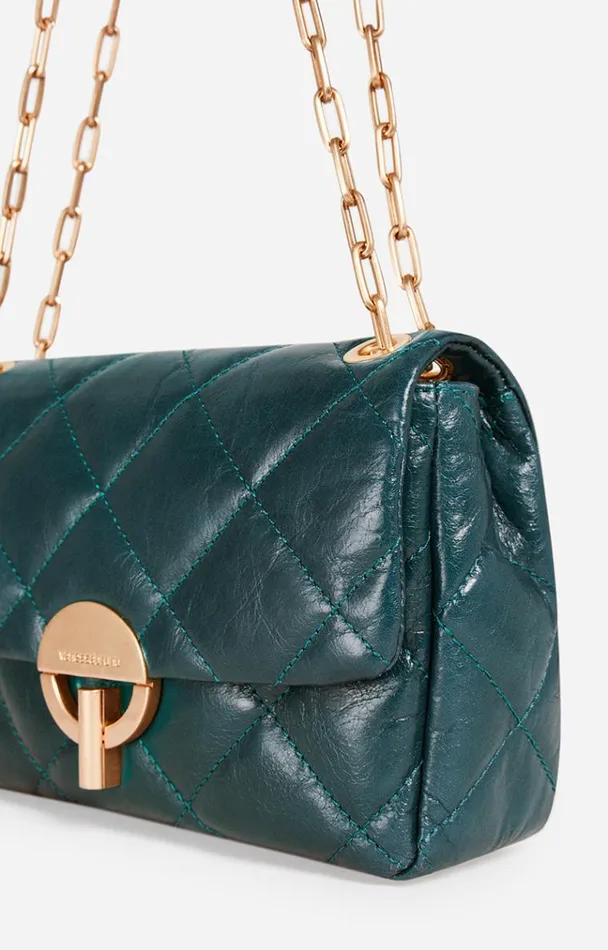 Vanessa Bruno Crossbody Bags Women Leather Moon Bag Vanessa Bruno Crossbody Bags Women Leather Moon Bag