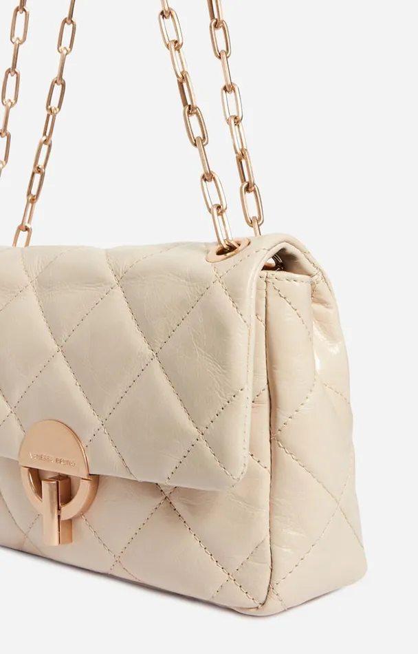 Vanessa Bruno Crossbody Bags Women Leather Moon Bag Sable Vanessa Bruno Crossbody Bags Women Leather Moon Bag Sable