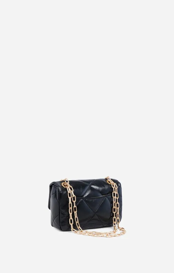 Vanessa Bruno Crossbody Bags Women Leather Nano Moon Bag Noir Vanessa Bruno Crossbody Bags Women Leather Nano Moon Bag Noir