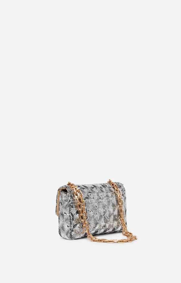 Vanessa Bruno Crossbody Bags Women Nano Moon Sequins Bag Argent Vanessa Bruno Crossbody Bags Women Nano Moon Sequins Bag Argent