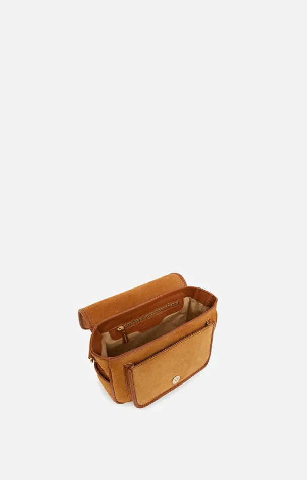 Vanessa Bruno Crossbody Bags Women Small Frankie Bag Ambre Vanessa Bruno Crossbody Bags Women Small Frankie Bag Ambre