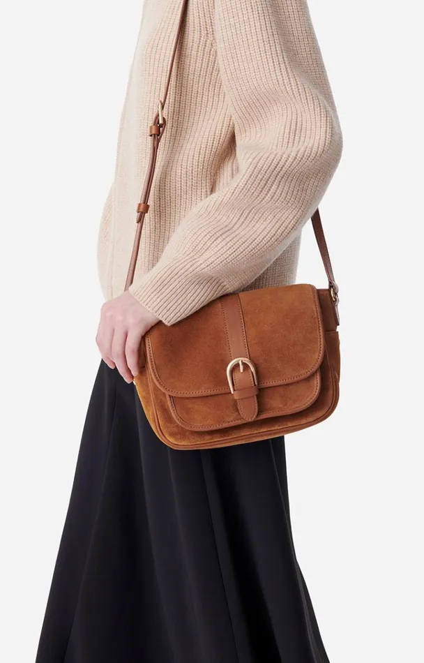 Vanessa Bruno Crossbody Bags Women Small Frankie Bag Ambre Vanessa Bruno Crossbody Bags Women Small Frankie Bag Ambre