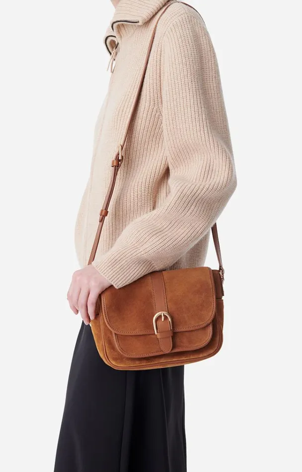Vanessa Bruno Crossbody Bags Women Small Frankie Bag Ambre Vanessa Bruno Crossbody Bags Women Small Frankie Bag Ambre