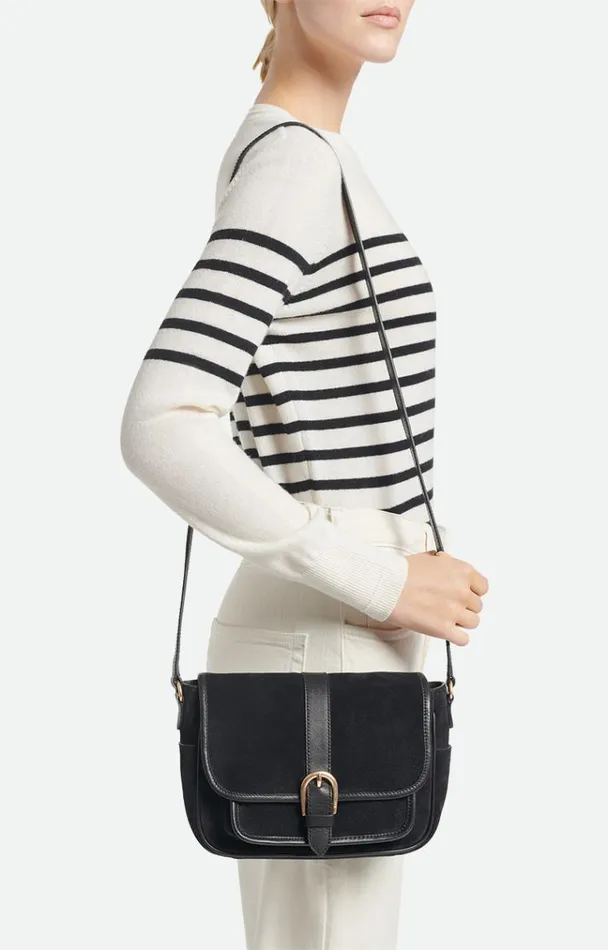 Vanessa Bruno Crossbody Bags Women Small Frankie Bag Noir Vanessa Bruno Crossbody Bags Women Small Frankie Bag Noir