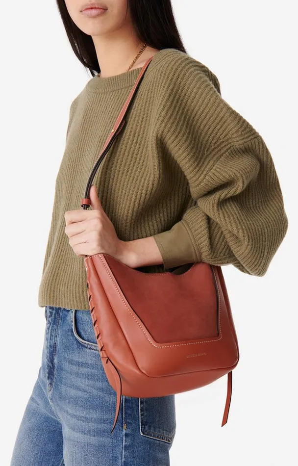 Vanessa Bruno Crossbody Bags Women Small Lou Bag Brique Vanessa Bruno Crossbody Bags Women Small Lou Bag Brique