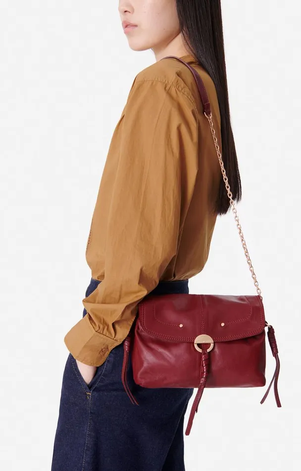 Vanessa Bruno Crossbody Bags Women Small Othilia Bag Bordeaux Vanessa Bruno Crossbody Bags Women Small Othilia Bag Bordeaux