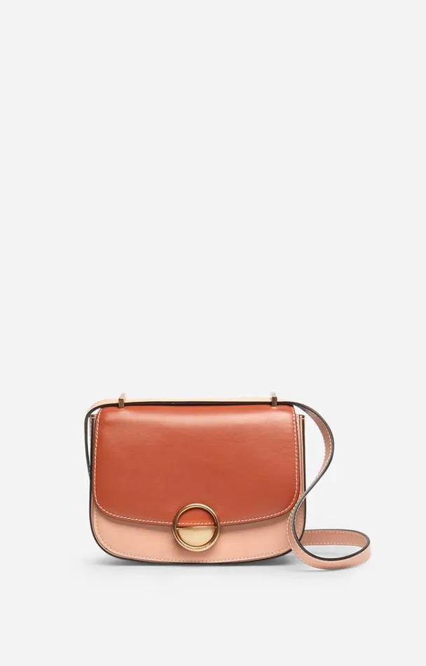 Vanessa Bruno Crossbody Bags Women Small Romy Flap Bag Rouille