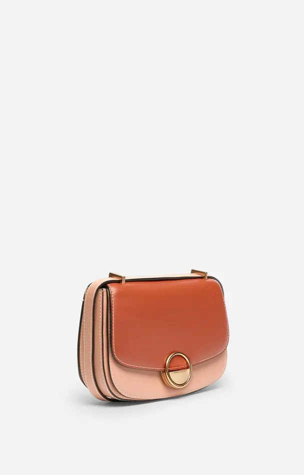 Vanessa Bruno Crossbody Bags Women Small Romy Flap Bag Rouille Vanessa Bruno Crossbody Bags Women Small Romy Flap Bag Rouille