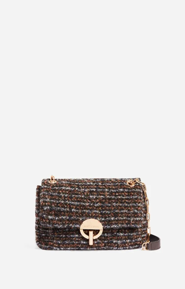 Vanessa Bruno Crossbody Bags Women Tweed Moon Bag