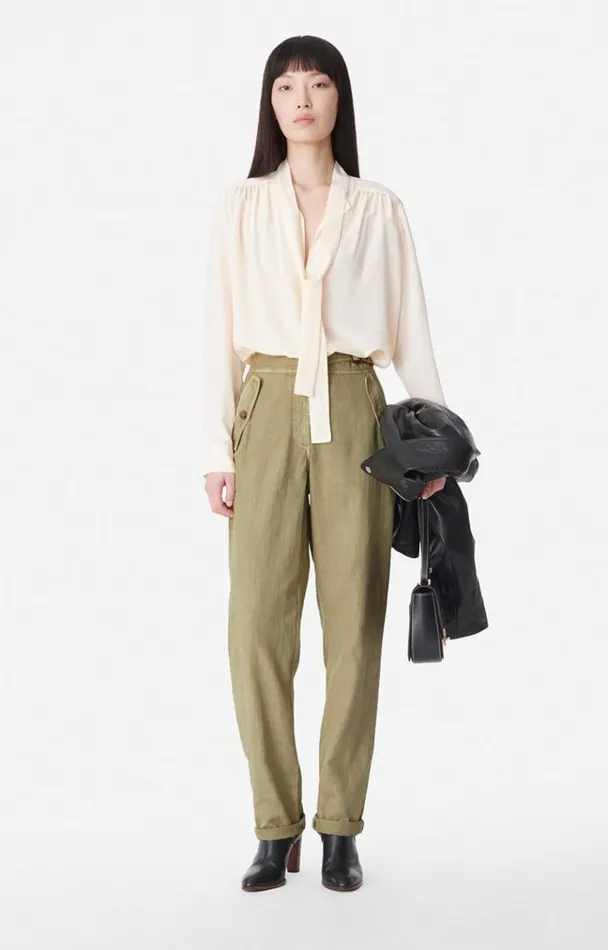 Vanessa Bruno Denim Women Axel Trousers Kaki