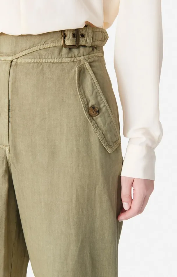 Vanessa Bruno Denim Women Axel Trousers Kaki