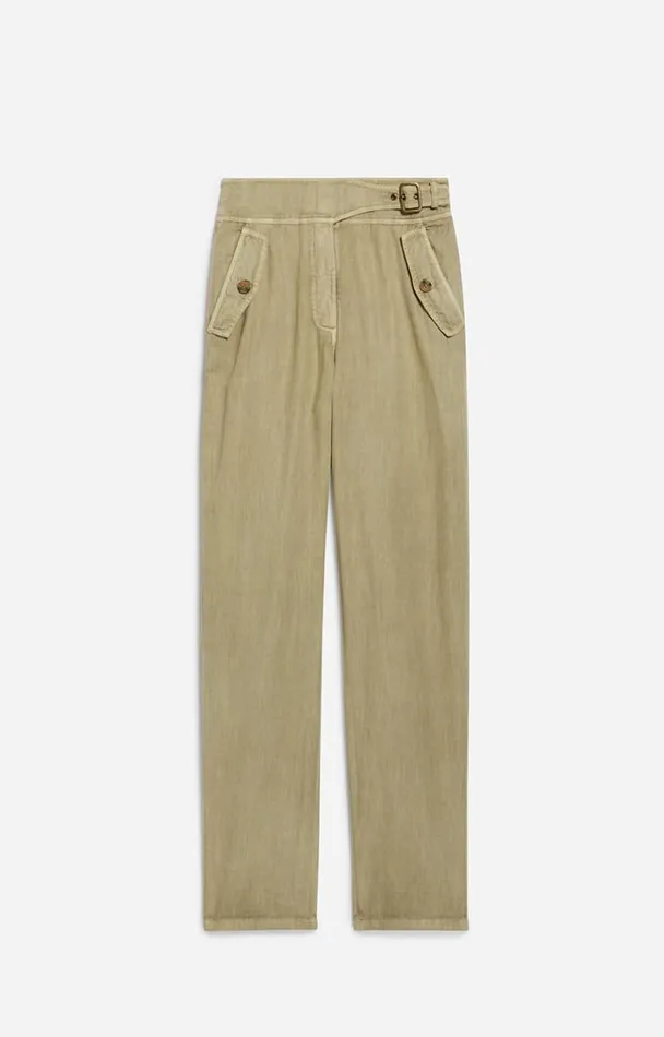 Vanessa Bruno Denim Women Axel Trousers Kaki