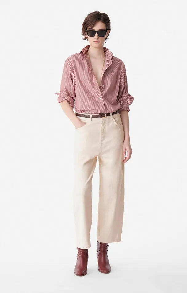 Vanessa Bruno Denim Women Caleb Jeans Naturel