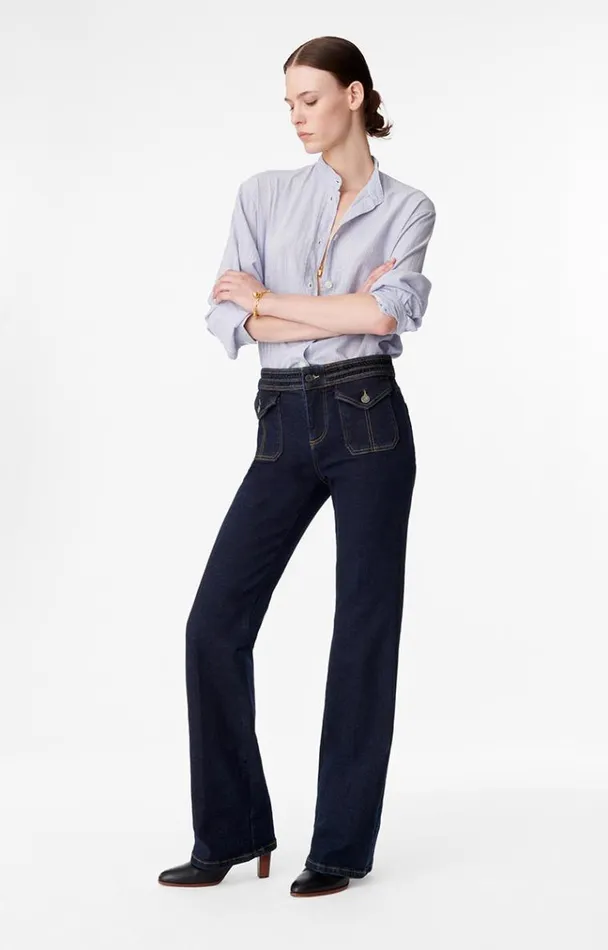 Vanessa Bruno Denim Women Nano Bootcut Jeans Indigo