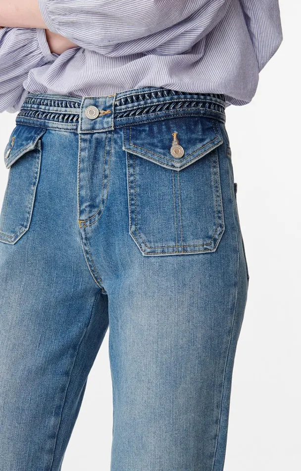 Vanessa Bruno Denim Women Nano Bootcut Jeans Indigo Clair