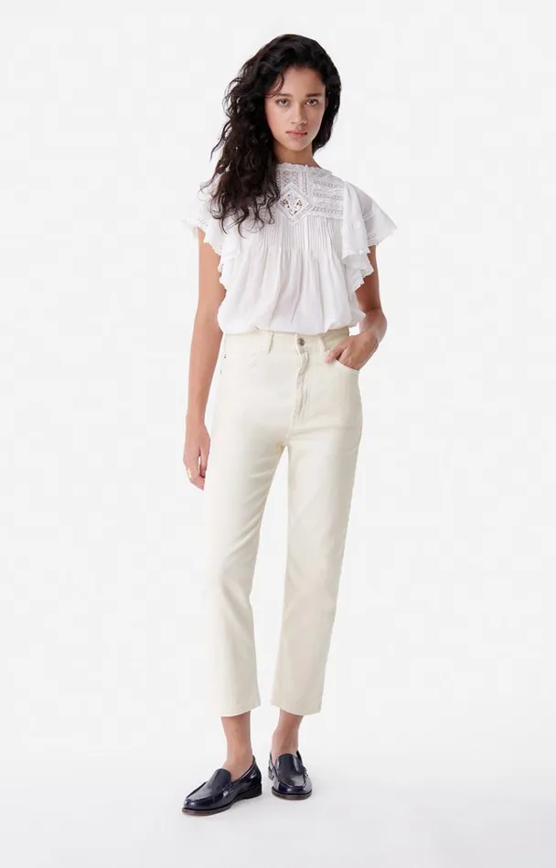Vanessa Bruno Denim Women Og Cropped Jeans Naturel