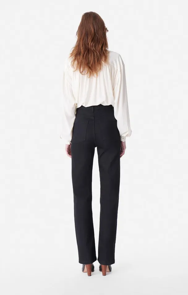 Vanessa Bruno Denim Women Og Jeans Noir Vanessa Bruno Denim Women Og Jeans Noir