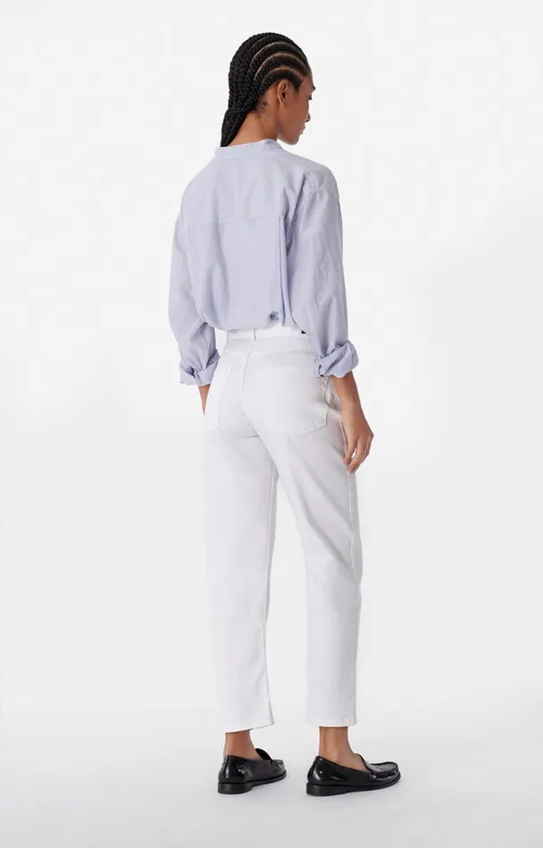 Vanessa Bruno Denim Women Timael Cropped Jeans Blanc