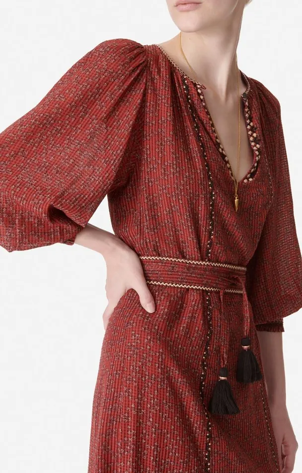Vanessa Bruno Dresses and Jumpsuits Women Arabelle Dress Persan Vanessa Bruno Dresses and Jumpsuits Women Arabelle Dress Persan