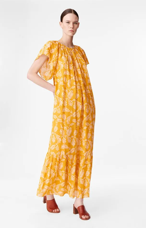 Vanessa Bruno Dresses and Jumpsuits Women Balla Dress Jaune D039or Vanessa Bruno Dresses and Jumpsuits Women Balla Dress Jaune D039or