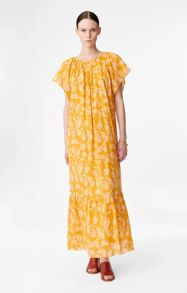 Vanessa Bruno Dresses and Jumpsuits Women Balla Dress Jaune D039or Vanessa Bruno Dresses and Jumpsuits Women Balla Dress Jaune D039or