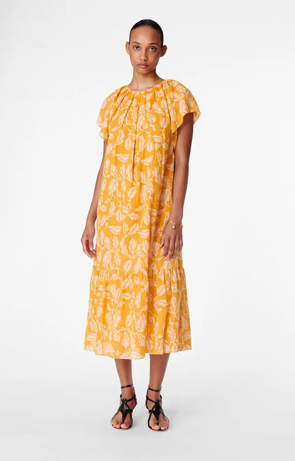 Vanessa Bruno Dresses and Jumpsuits Women Balla Dress Jaune D039or Vanessa Bruno Dresses and Jumpsuits Women Balla Dress Jaune D039or