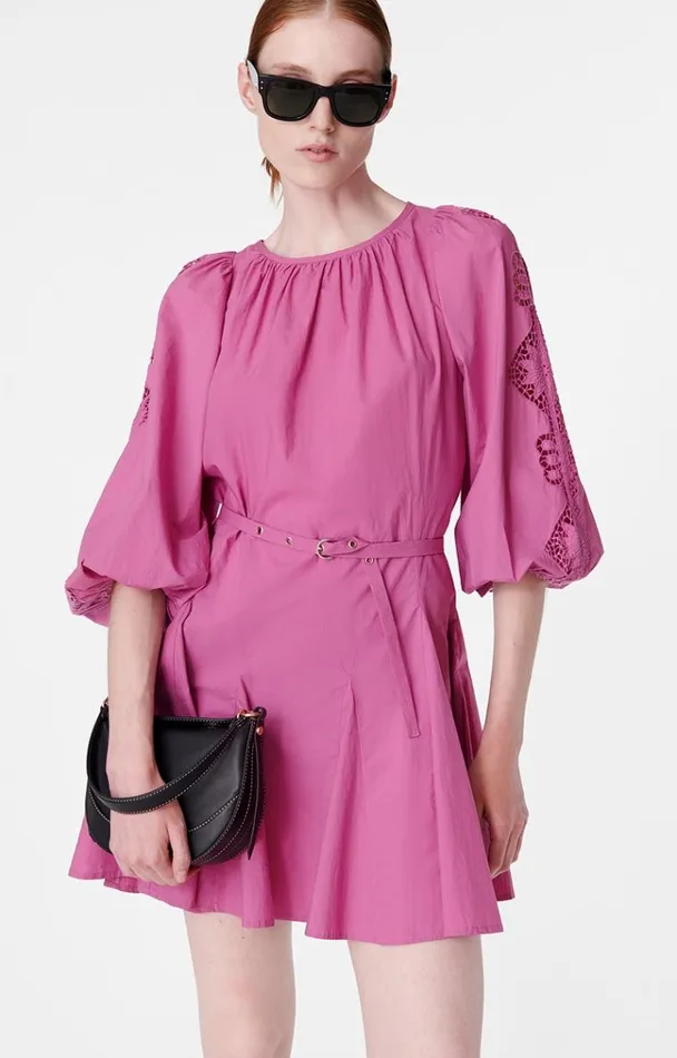 Vanessa Bruno Dresses and Jumpsuits Women Bamba Dress Bois De Rose Fonce Vanessa Bruno Dresses and Jumpsuits Women Bamba Dress Bois De Rose Fonce