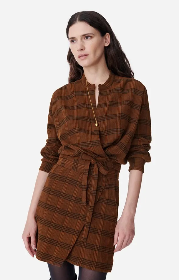 Vanessa Bruno Dresses and Jumpsuits Women Blandine Dress Fauvenoir Vanessa Bruno Dresses and Jumpsuits Women Blandine Dress Fauvenoir