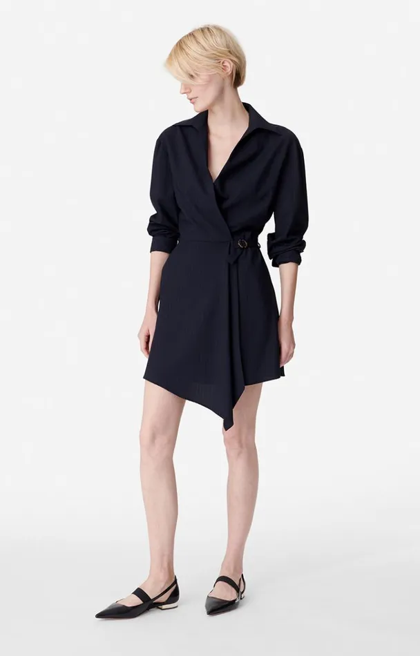 Vanessa Bruno Dresses and Jumpsuits Women Boston Dress Bleu Marine Vanessa Bruno Dresses and Jumpsuits Women Boston Dress Bleu Marine